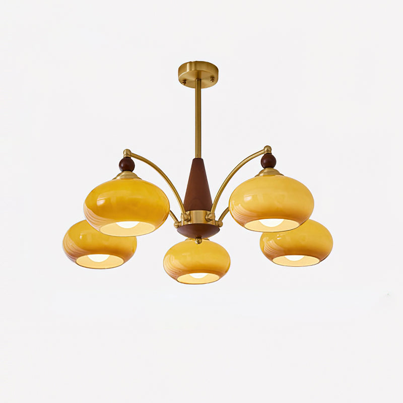 Tillary Wood Chandelier