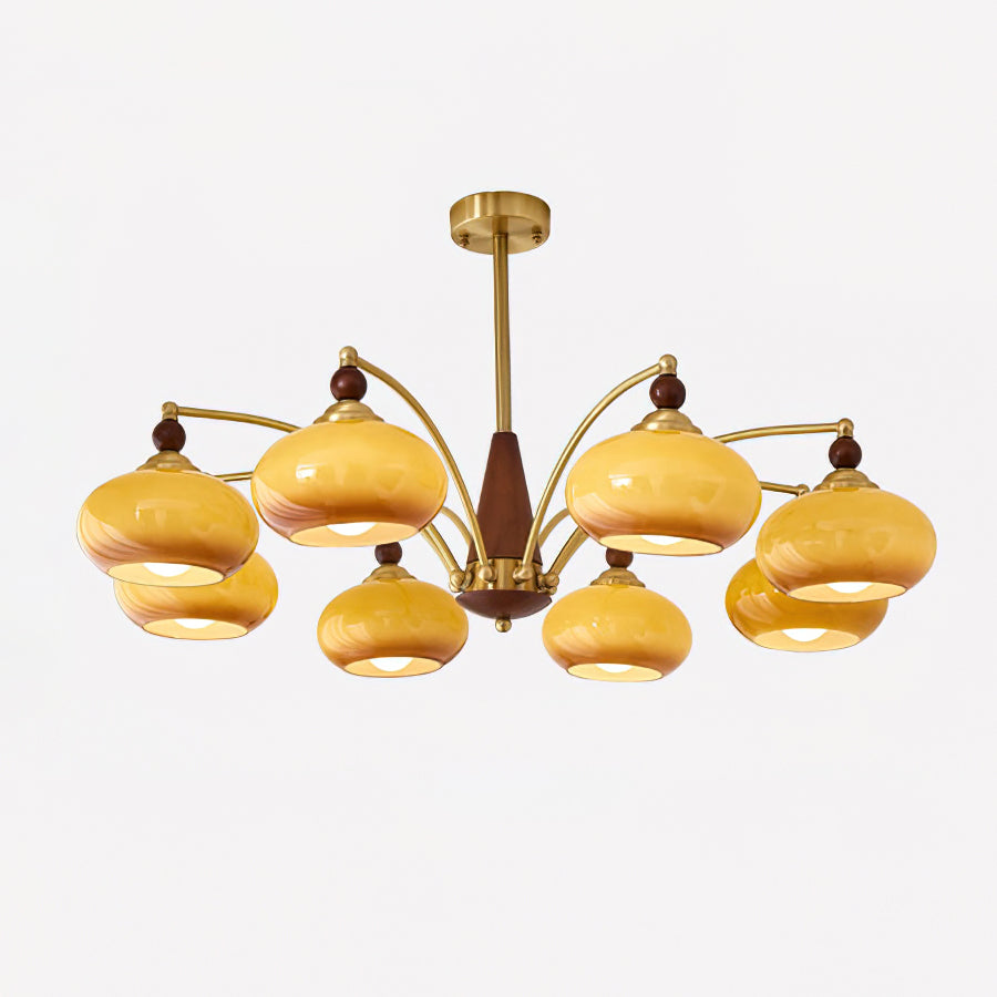 Tillary Wood Chandelier