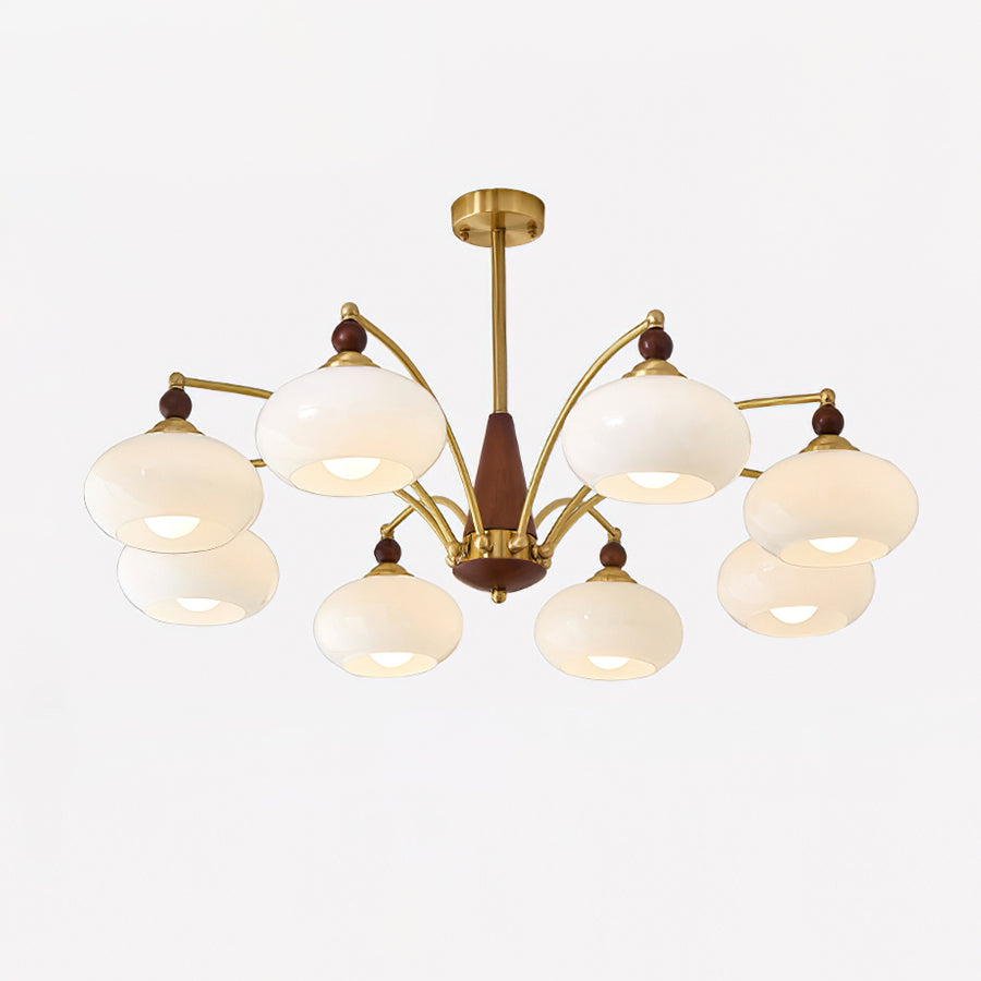 Tillary Wood Chandelier