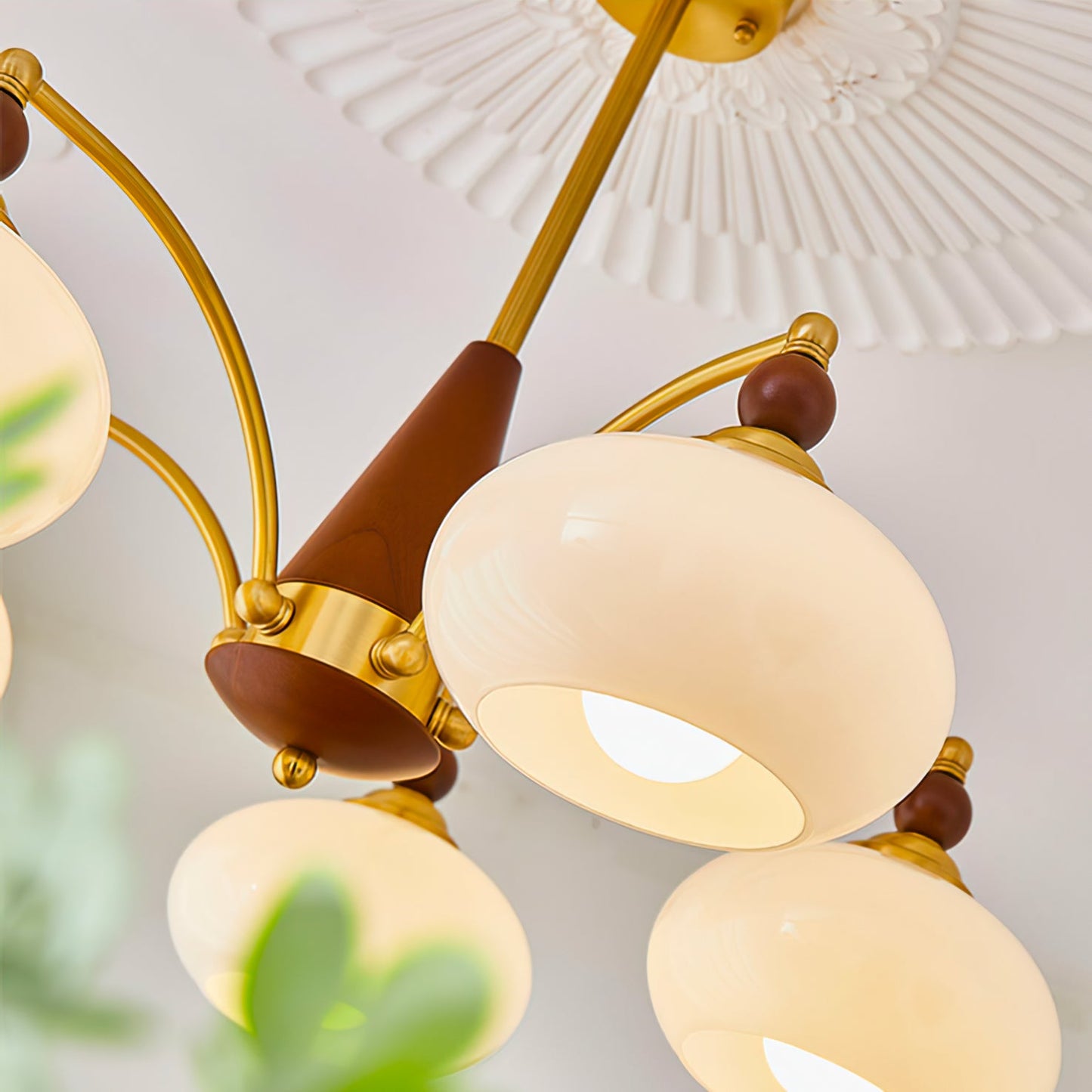 Tillary Wood Chandelier