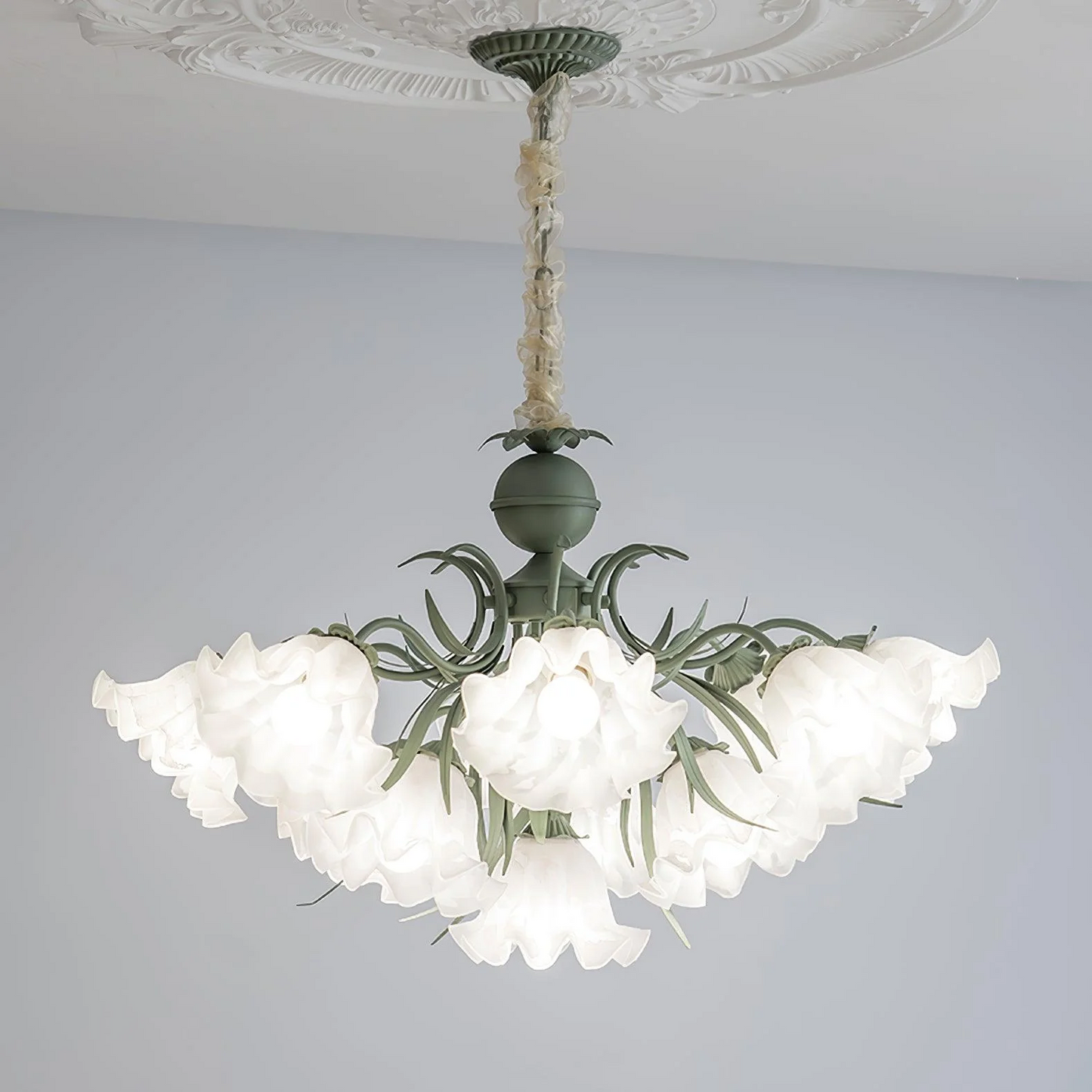 Tole Chandelier