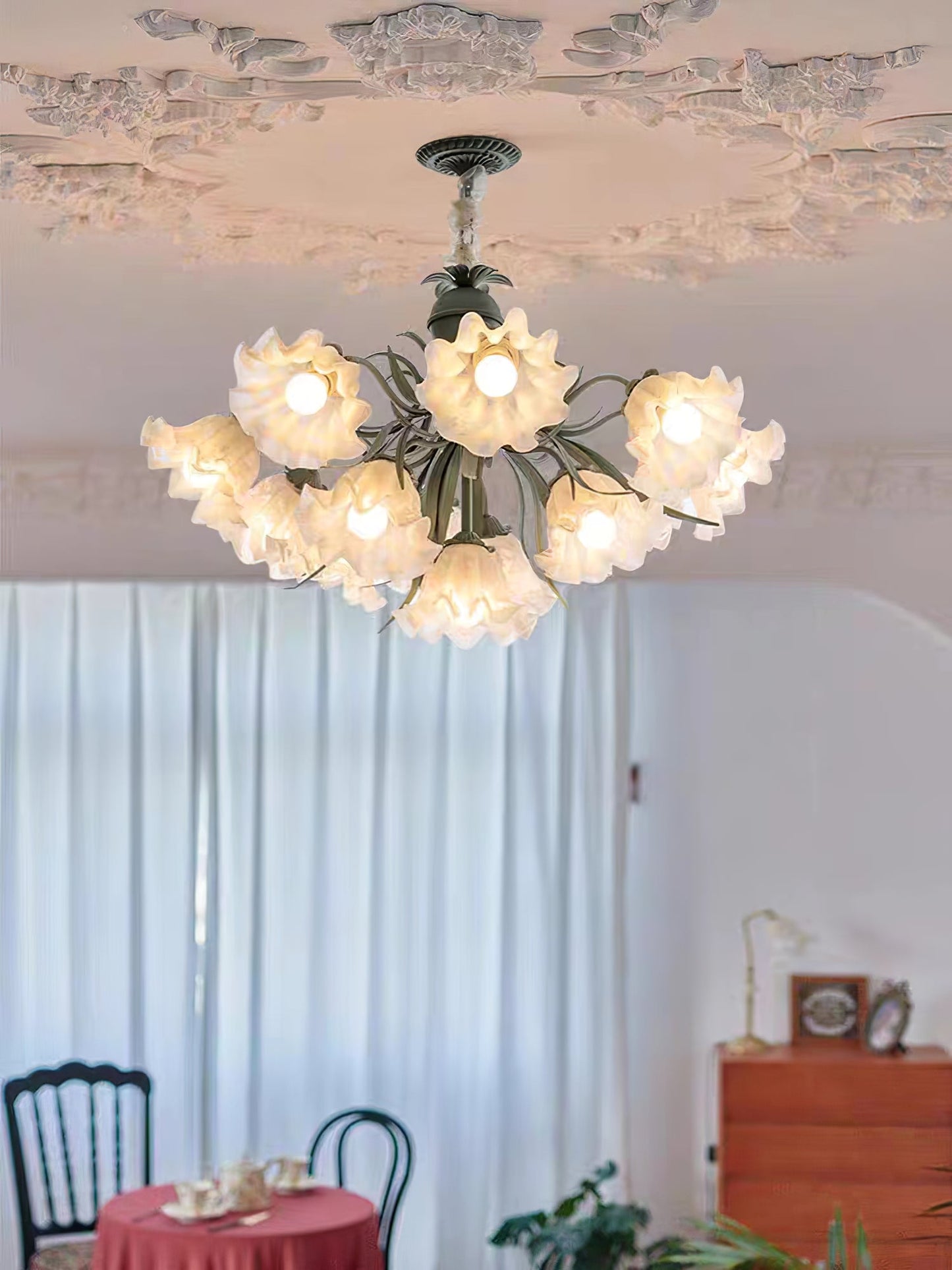 Tole Chandelier