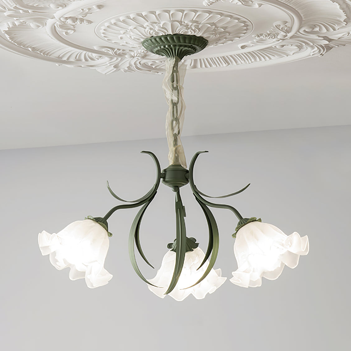 Tole Chandelier