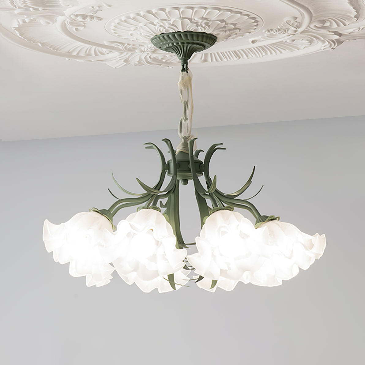 Tole Chandelier