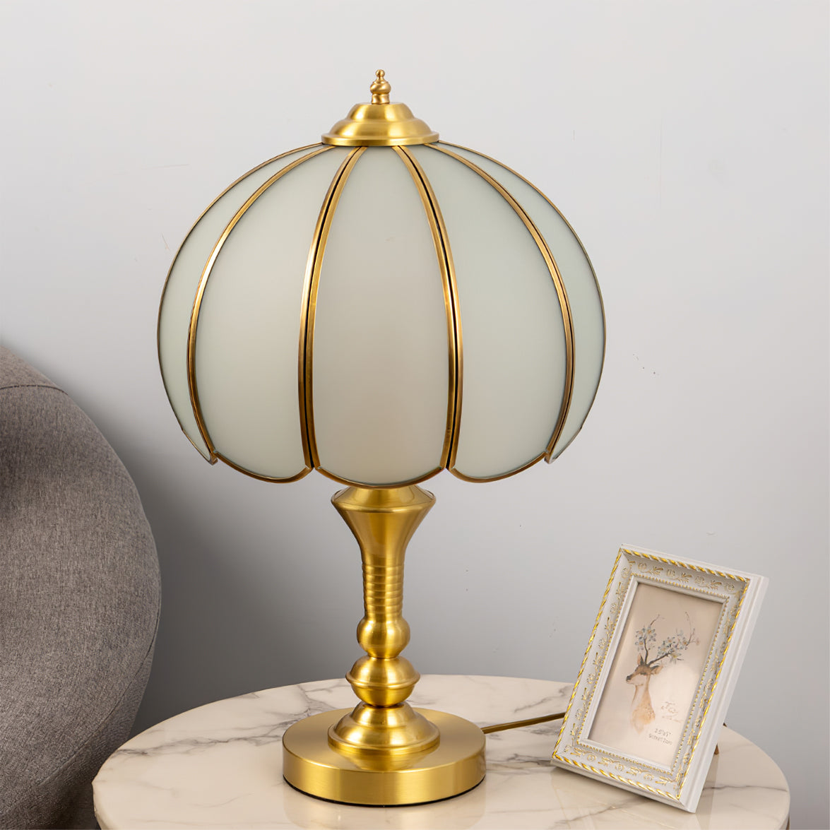 Tomyeus Brass Table Lamp
