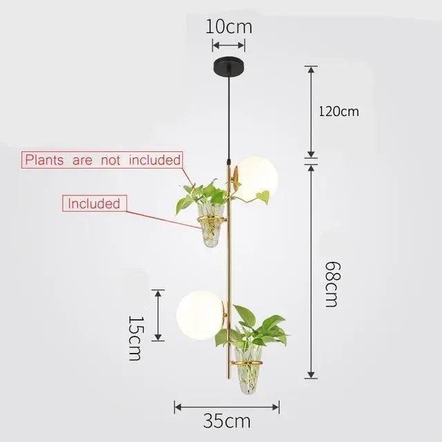 Tora - Pendant Planter Light