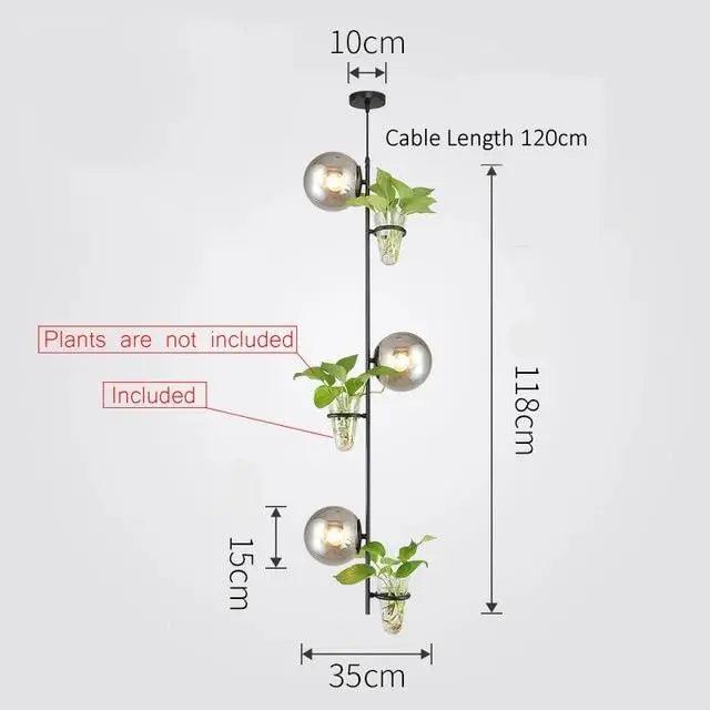 Tora - Pendant Planter Light