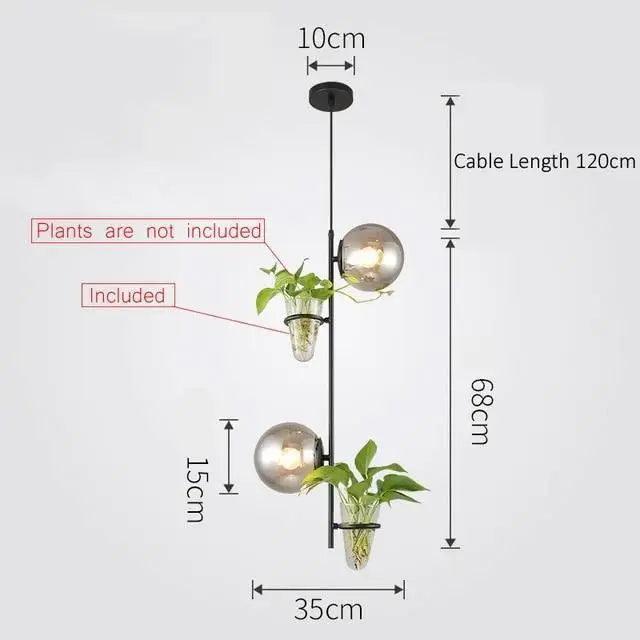 Tora - Pendant Planter Light