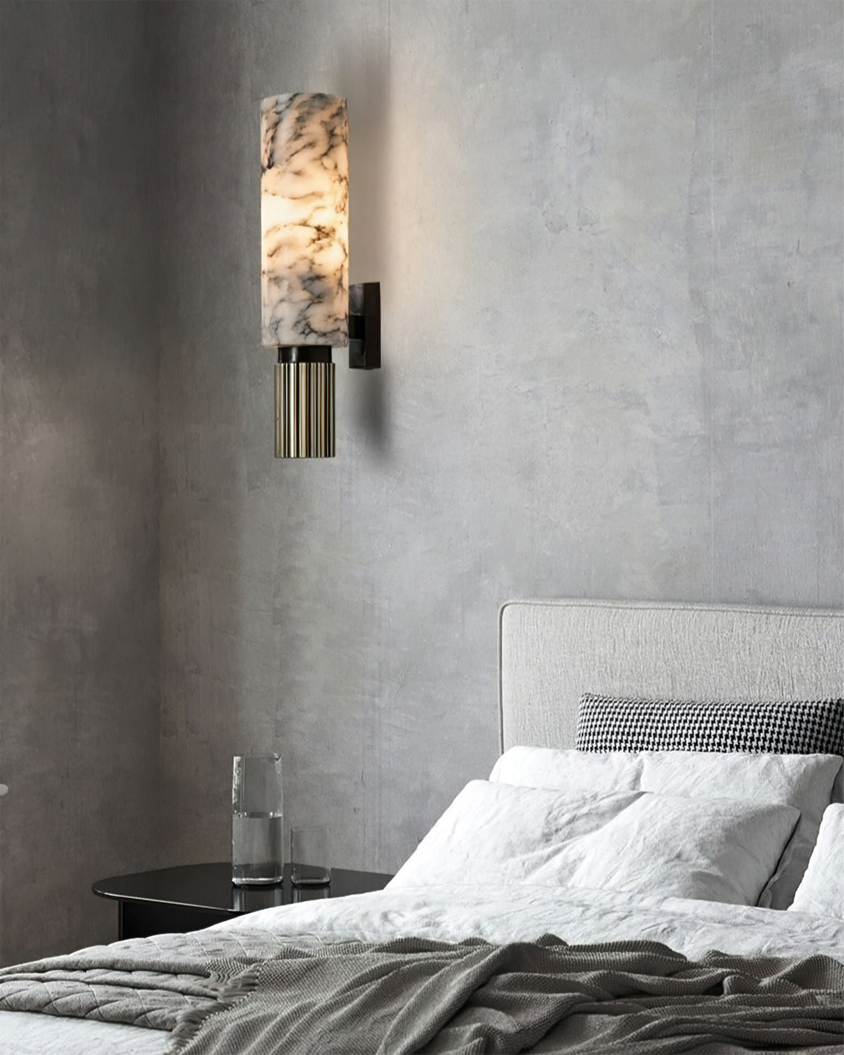 Torch Alabaster Wall Lamp