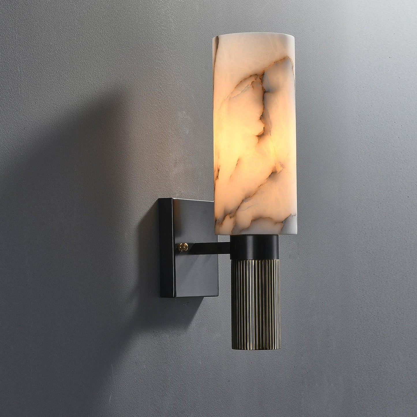 Torch Alabaster Wall Lamp