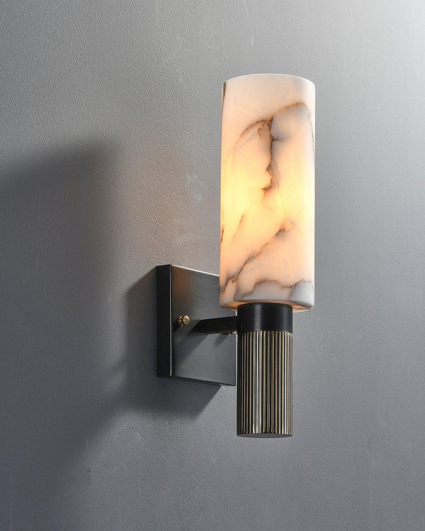 Torch Alabaster Wall Lamp