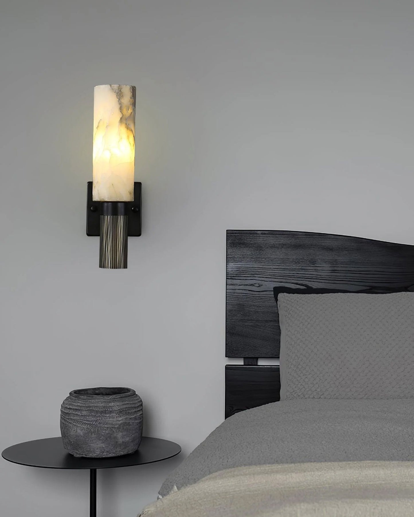 Torch Alabaster Wall Lamp