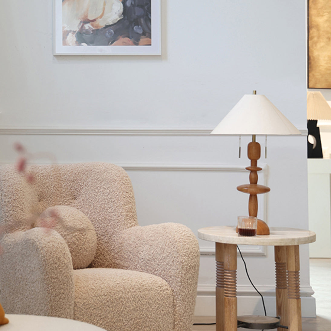 Tournage Wood Table Lamp