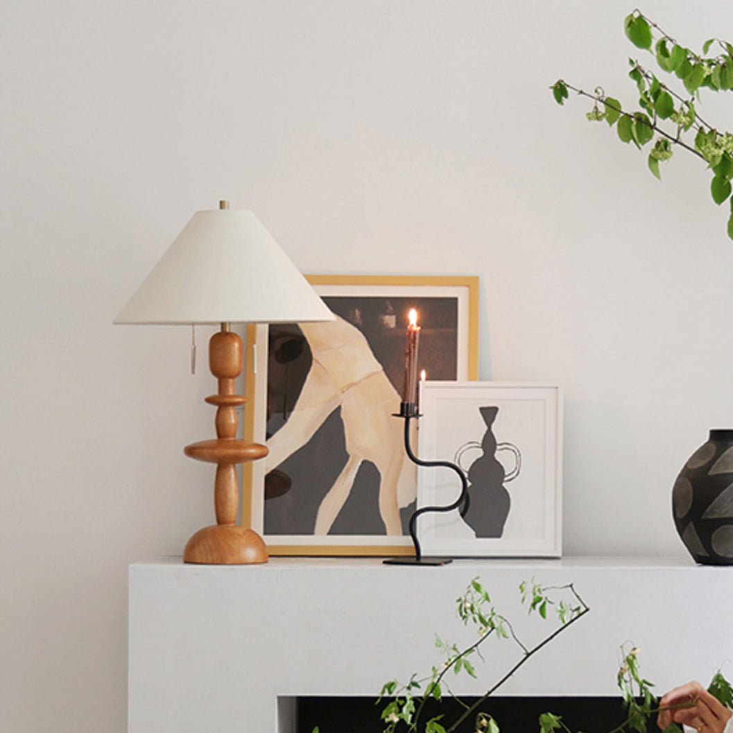 Tournage Wood Table Lamp