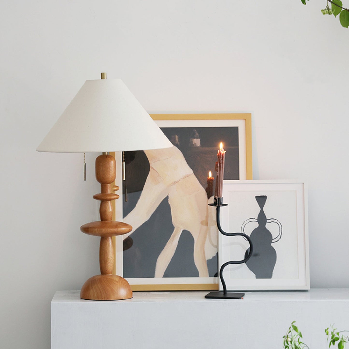 Tournage Wood Table Lamp