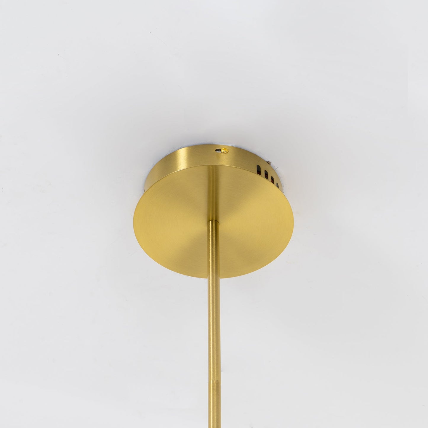 Serpentine Glow Gold Chandelier