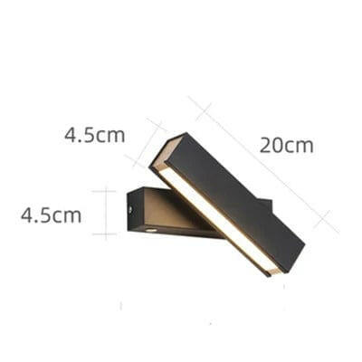 Trud - Modern LED Wall Lamp Black/White