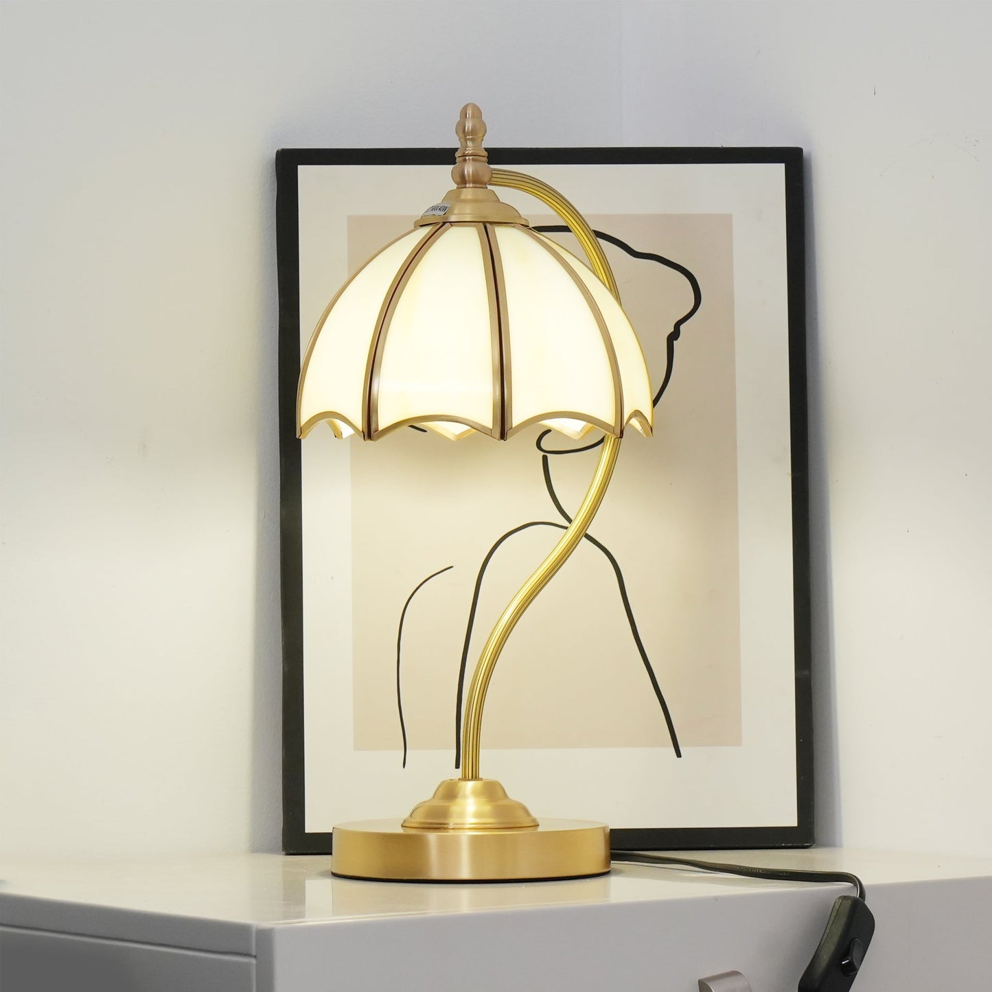 Umbrella Table Lamp