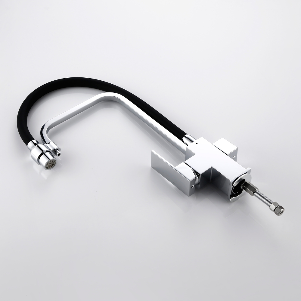 Skál - Black Chrome Kitchen Faucet