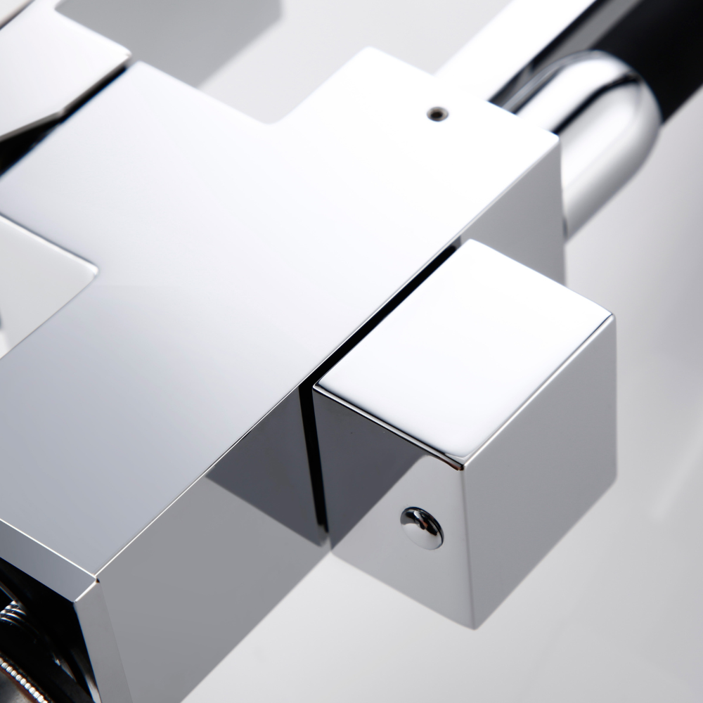 Skál - Black Chrome Kitchen Faucet