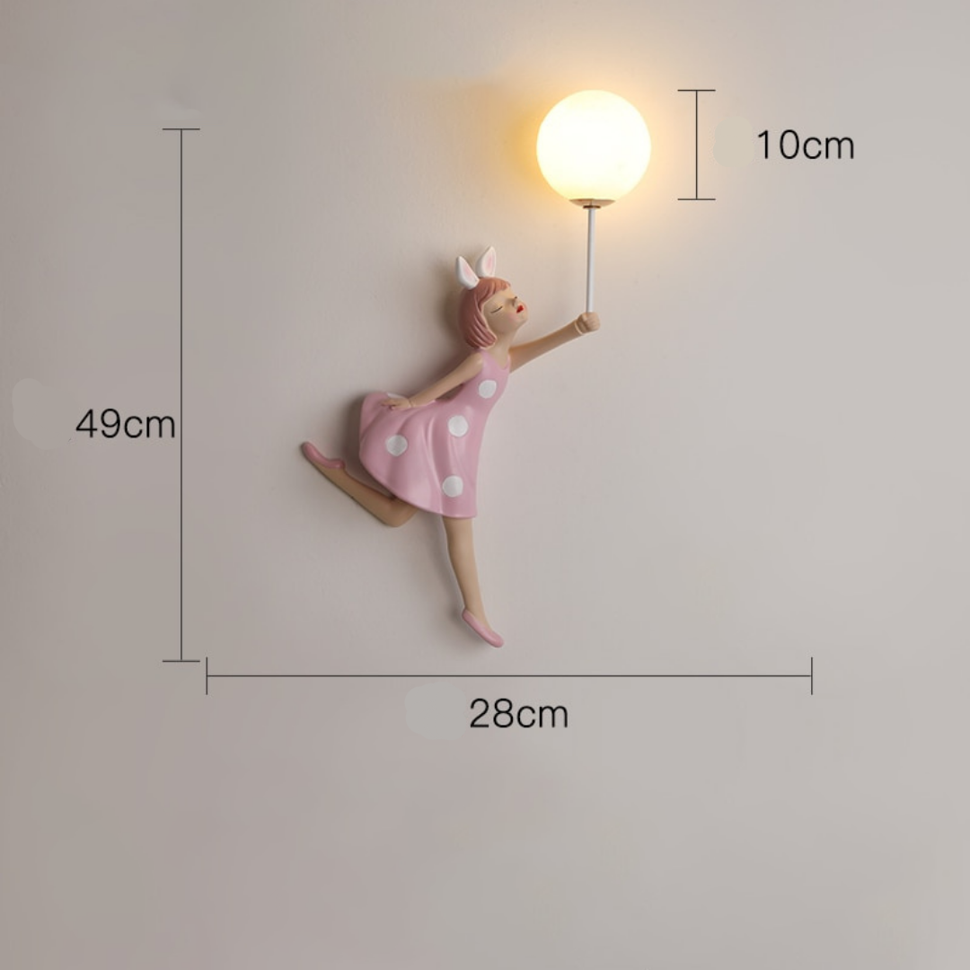 Lotte - Childrens Lighting Fairy Nursery Lamp