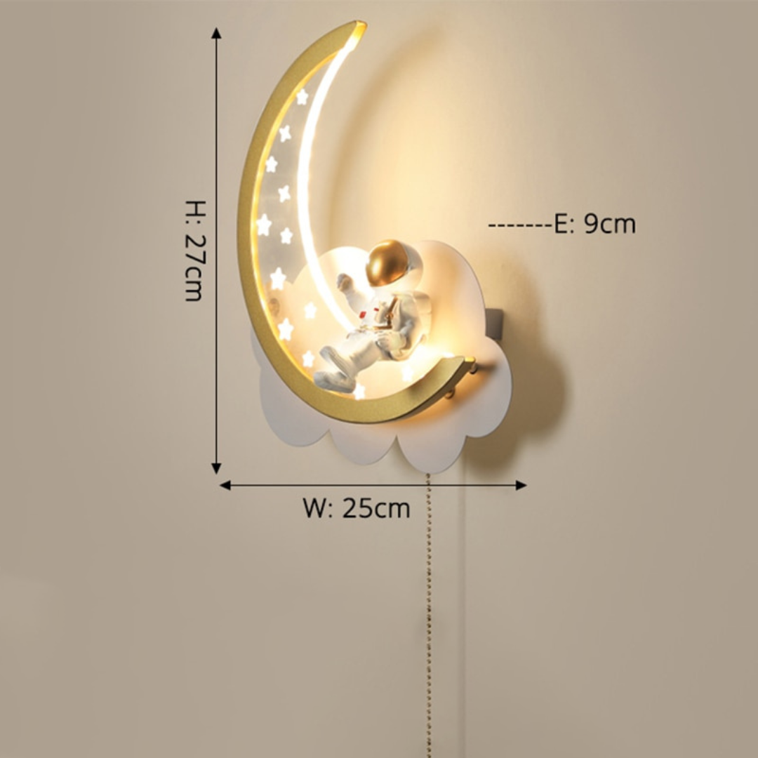 Eerik - Moon Nursery Light Fixture Childrens Lighting