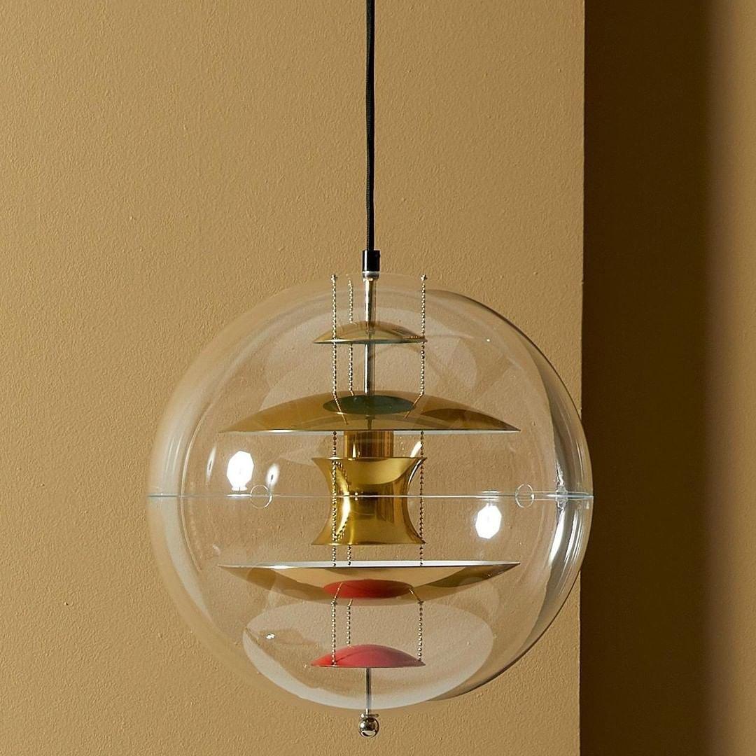 Round Sphere Pendant Light