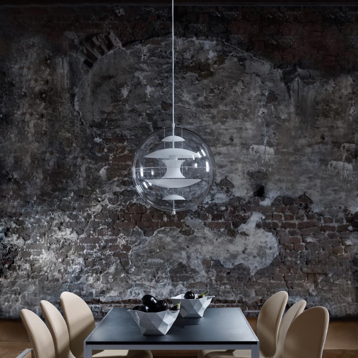 Round Sphere Pendant Light