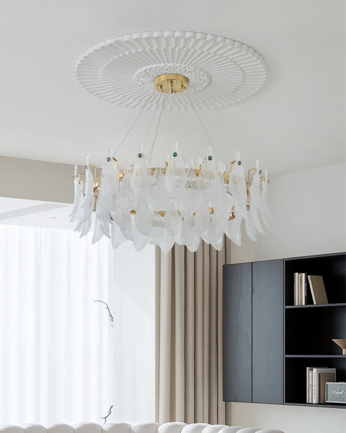 Valentino Cloud Glass Chandelier