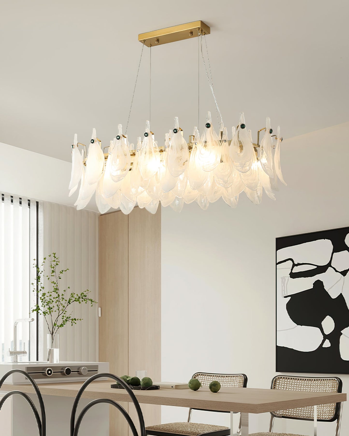 Valentino Cloud Glass Chandelier