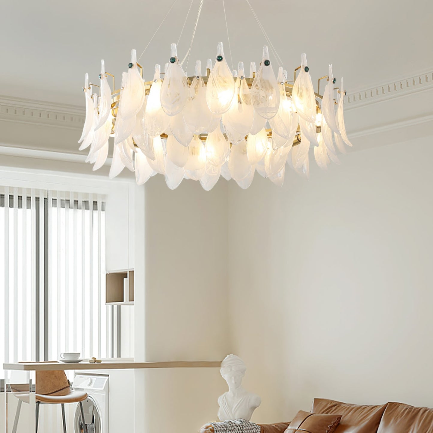 Valentino Cloud Glass Chandelier