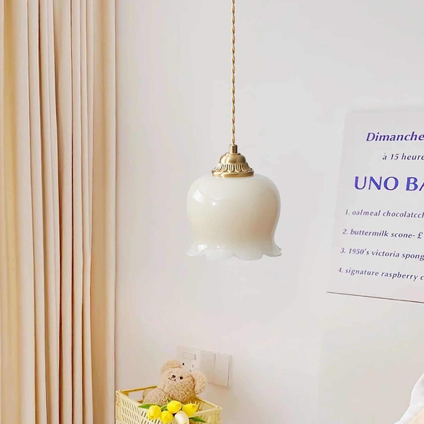 Valley flower Pendant Swag Lamp