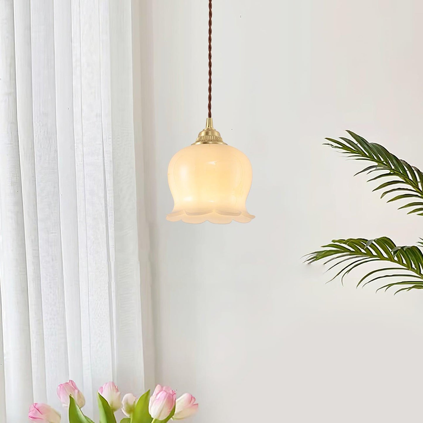 Valley flower Pendant Swag Lamp