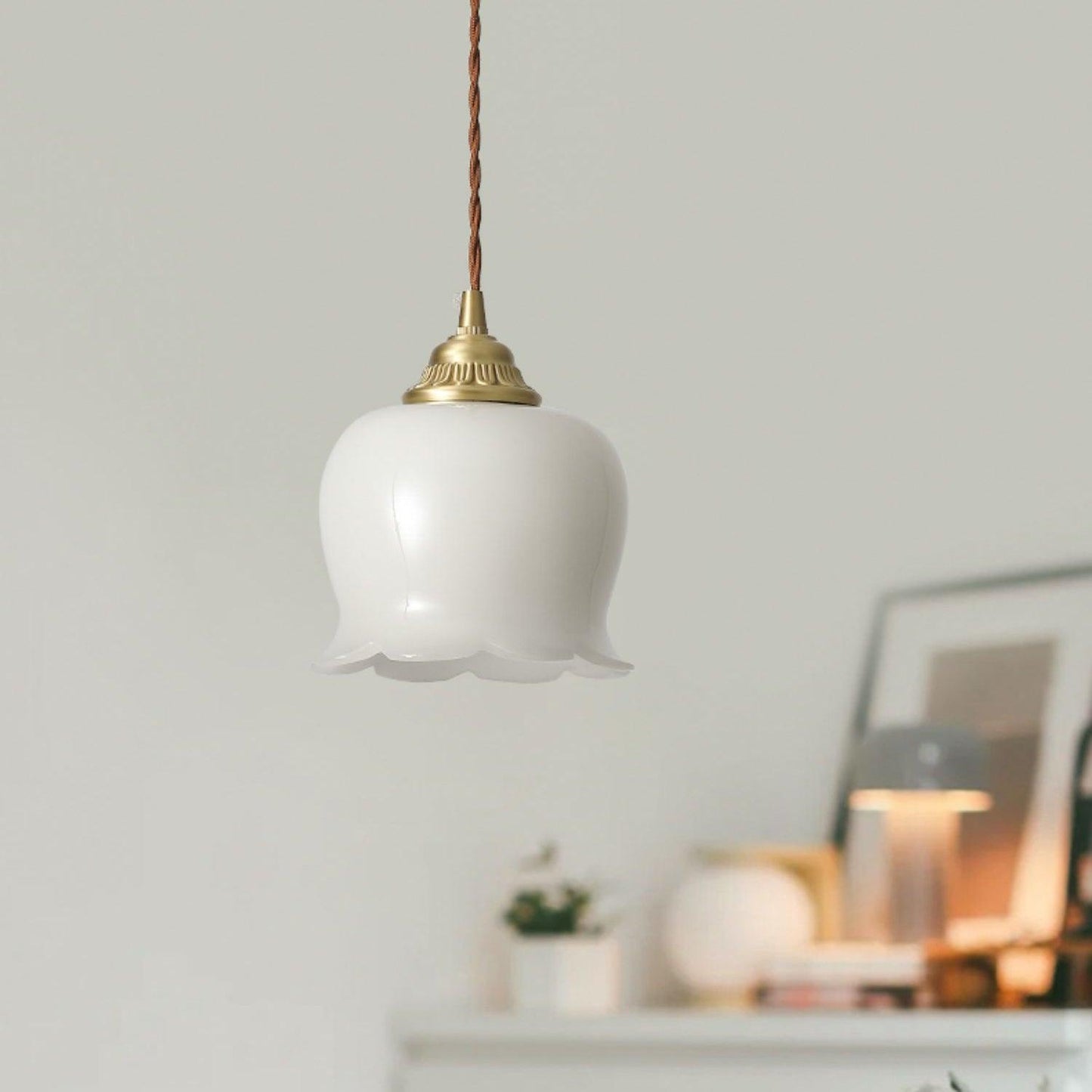 Valley flower Pendant Swag Lamp
