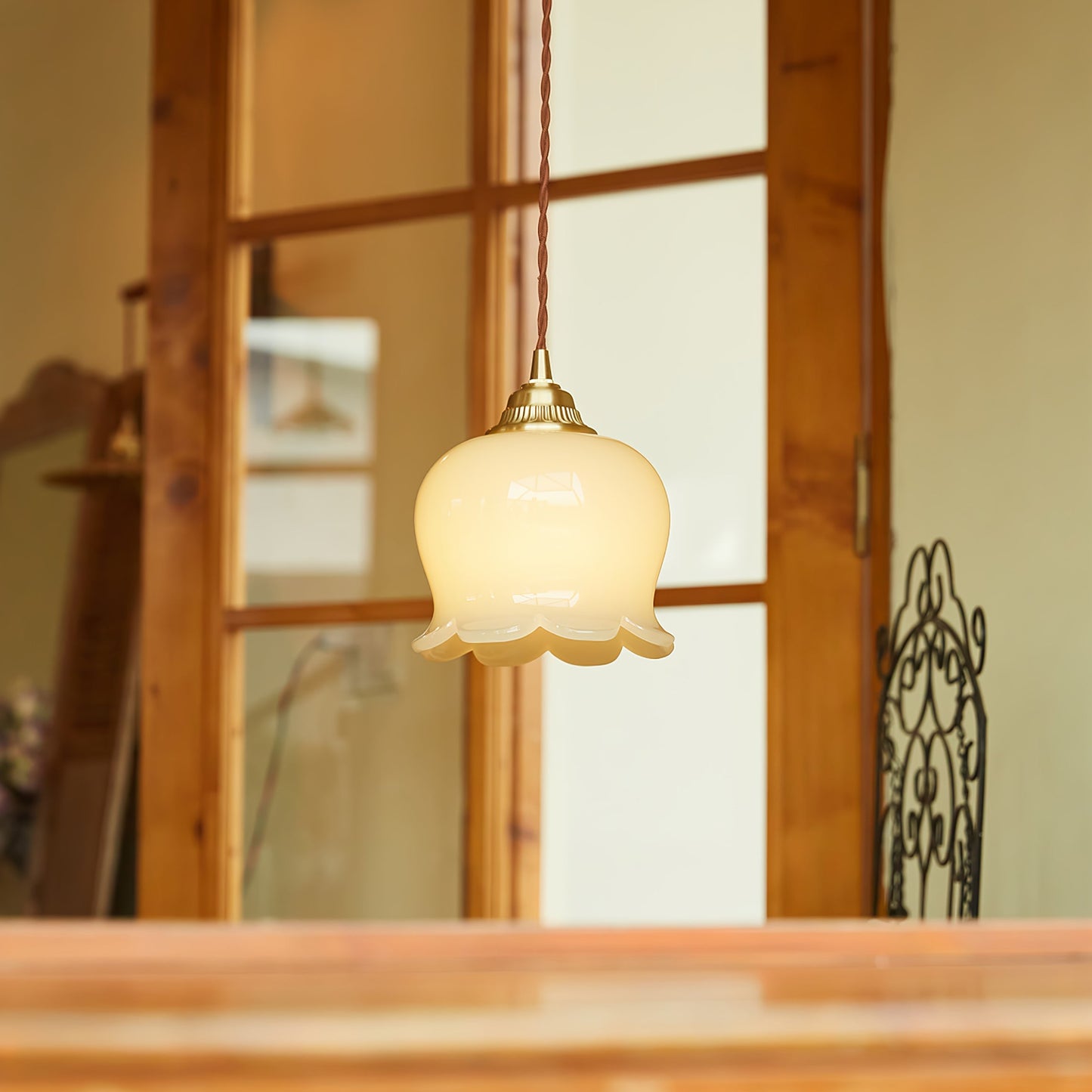 Valley flower Pendant Swag Lamp