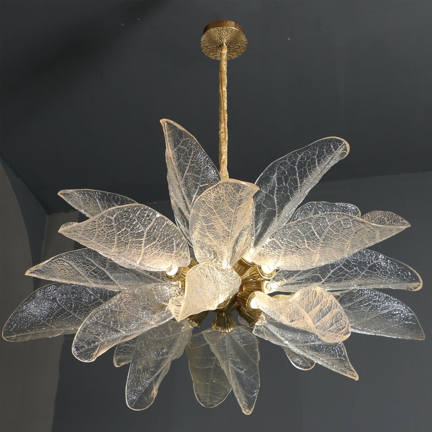Venini Leaf Bloom Chandelier