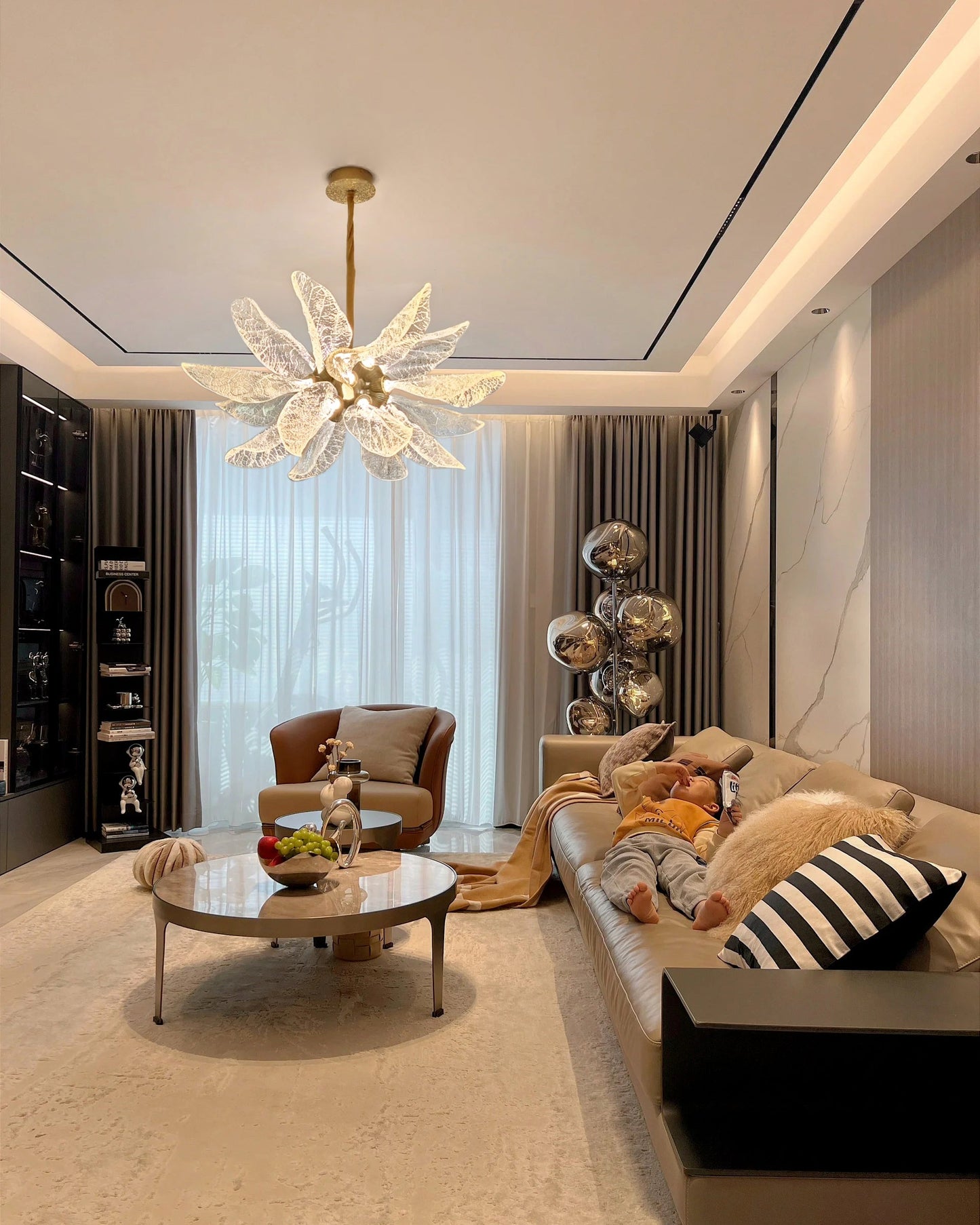 Venini Leaf Bloom Chandelier