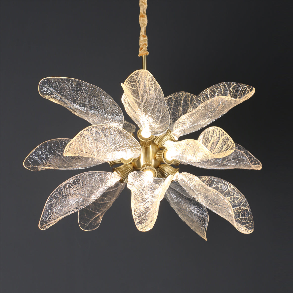Venini Leaf Bloom Chandelier