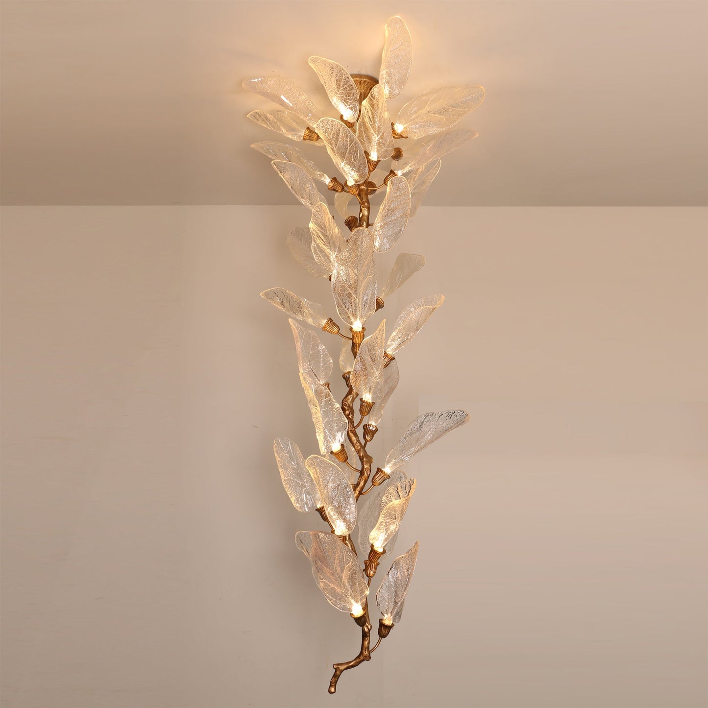 Venini Leaf Chandelier