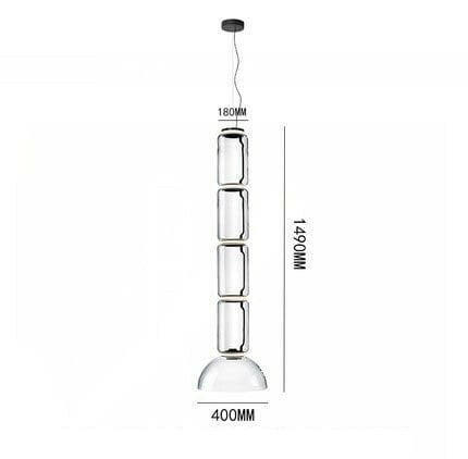 Ventur - Modern Italy Design Glass Pendant Light