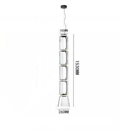 Ventur - Modern Italy Design Glass Pendant Light