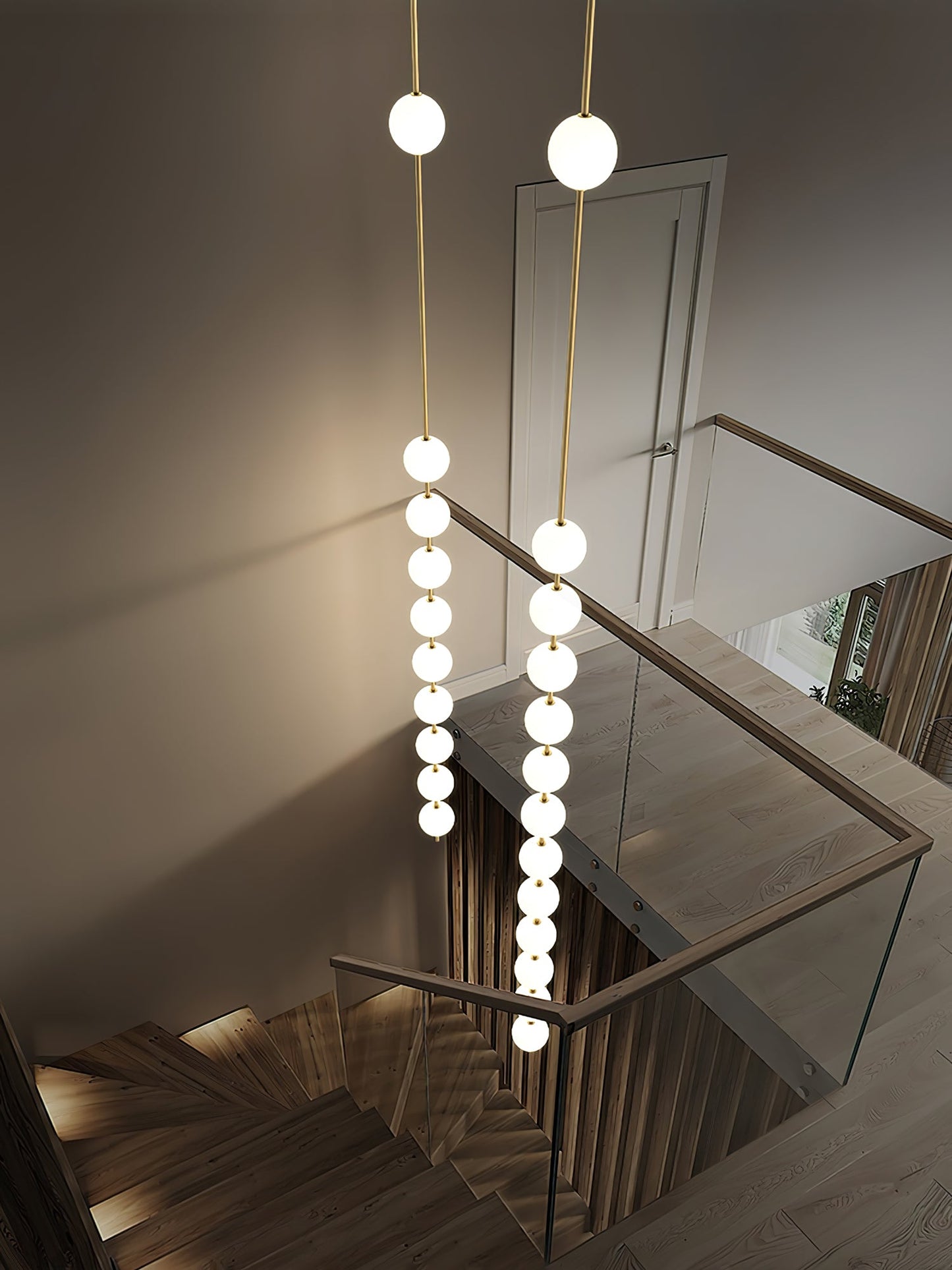 Vertical Balls Pendant Lamp