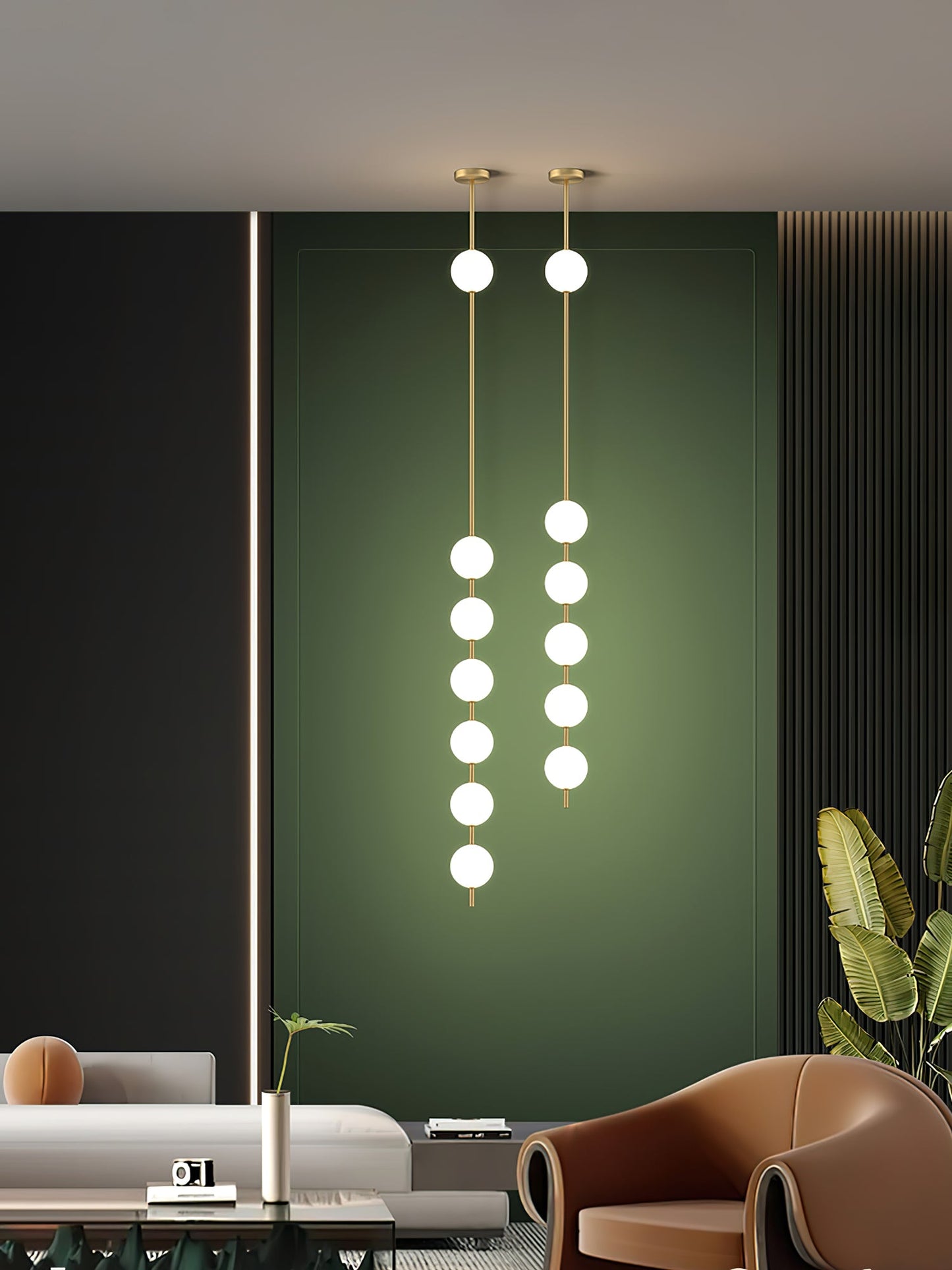 Vertical Balls Pendant Lamp