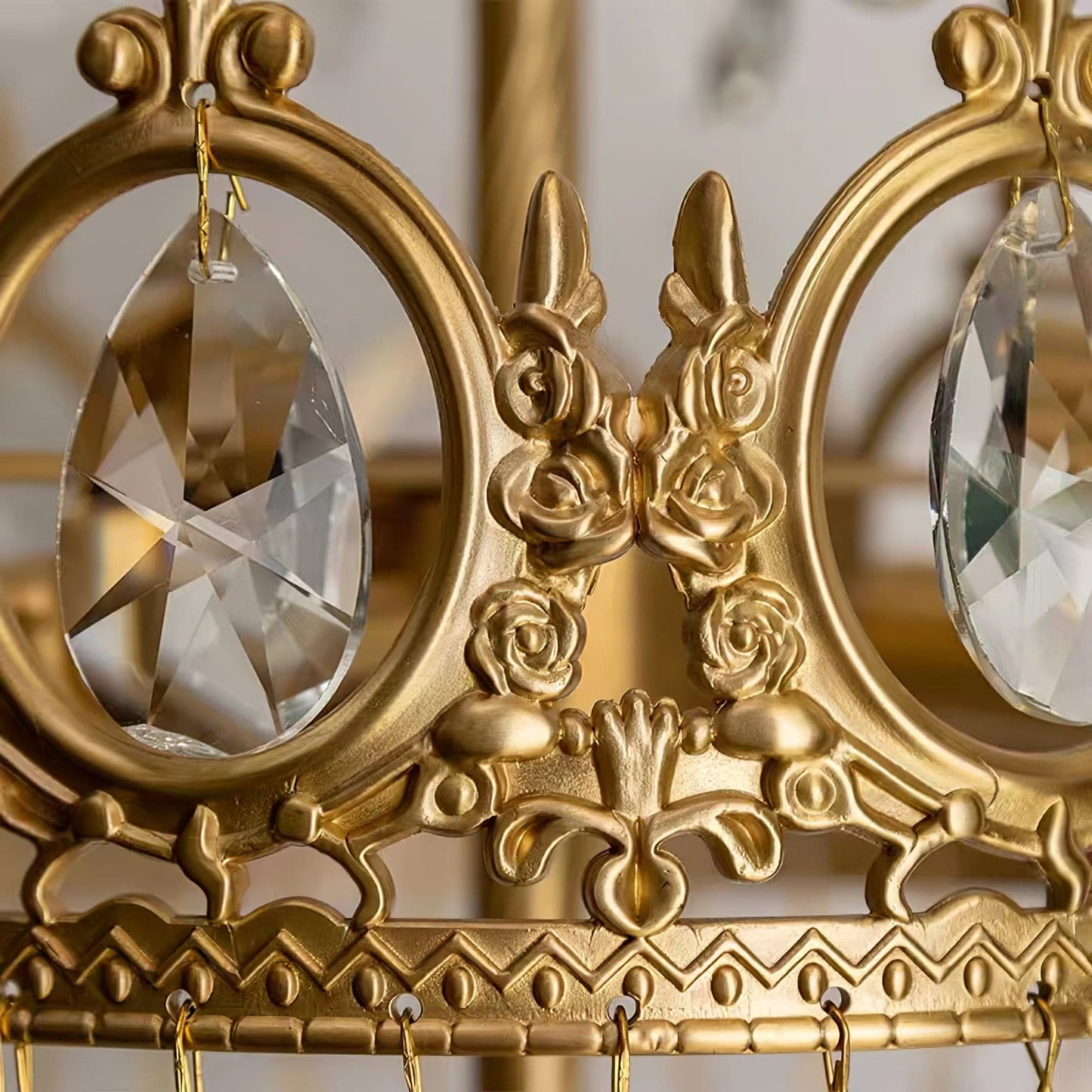 Vintage Crystal Table Lamp