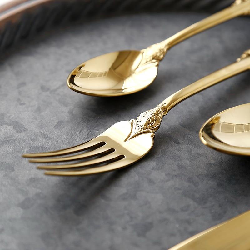 Western Elegant Stainless Steel Flatware