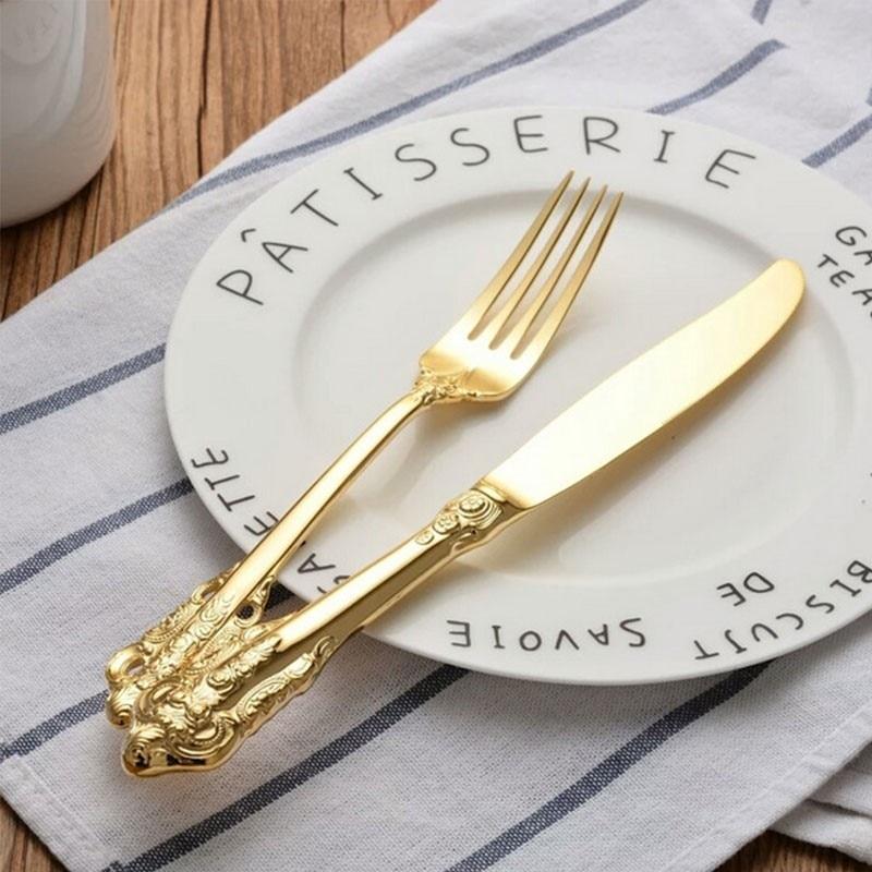 Western Elegant Stainless Steel Flatware