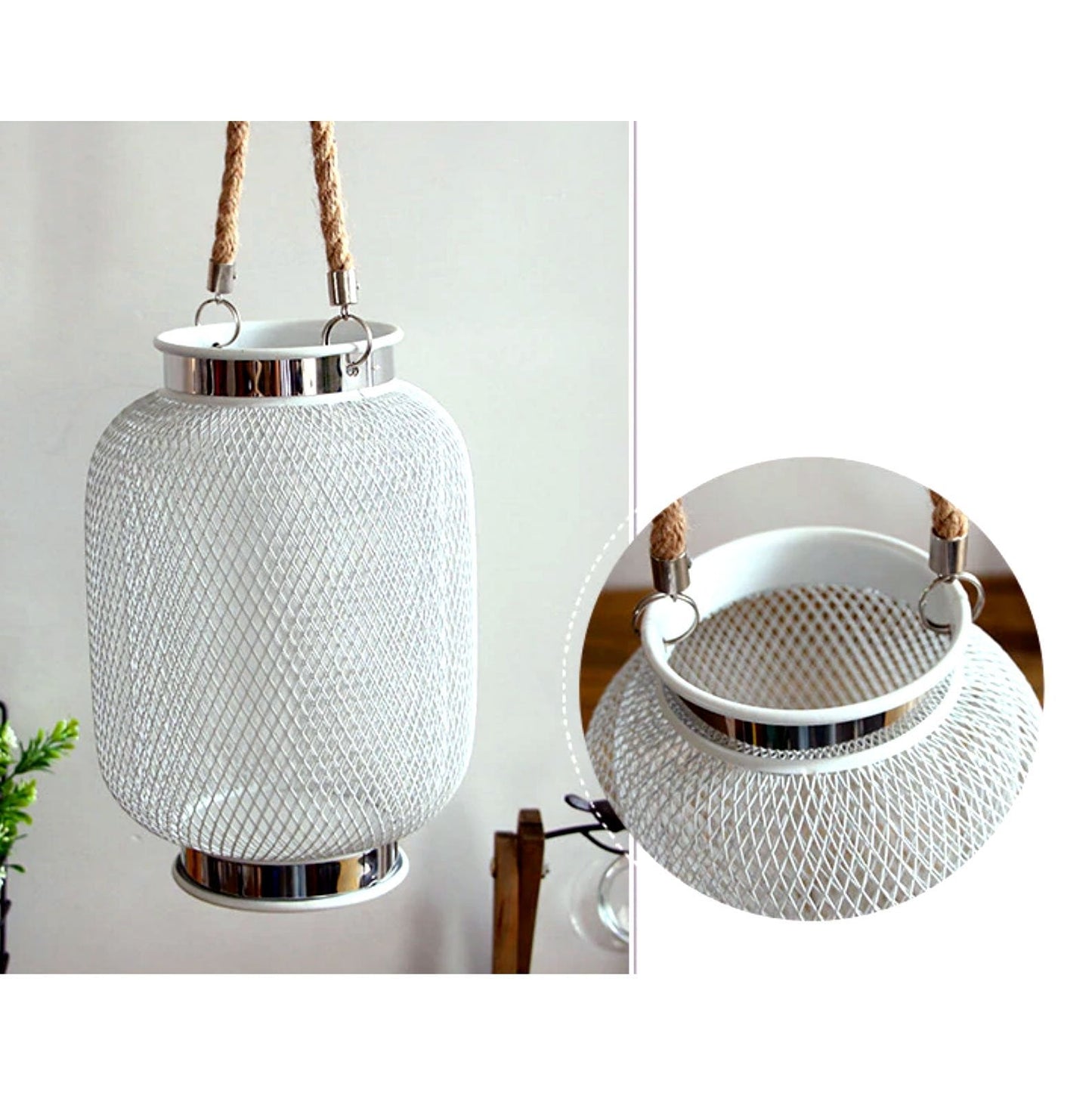 Vintage Candle Lantern - Nordic Side - 