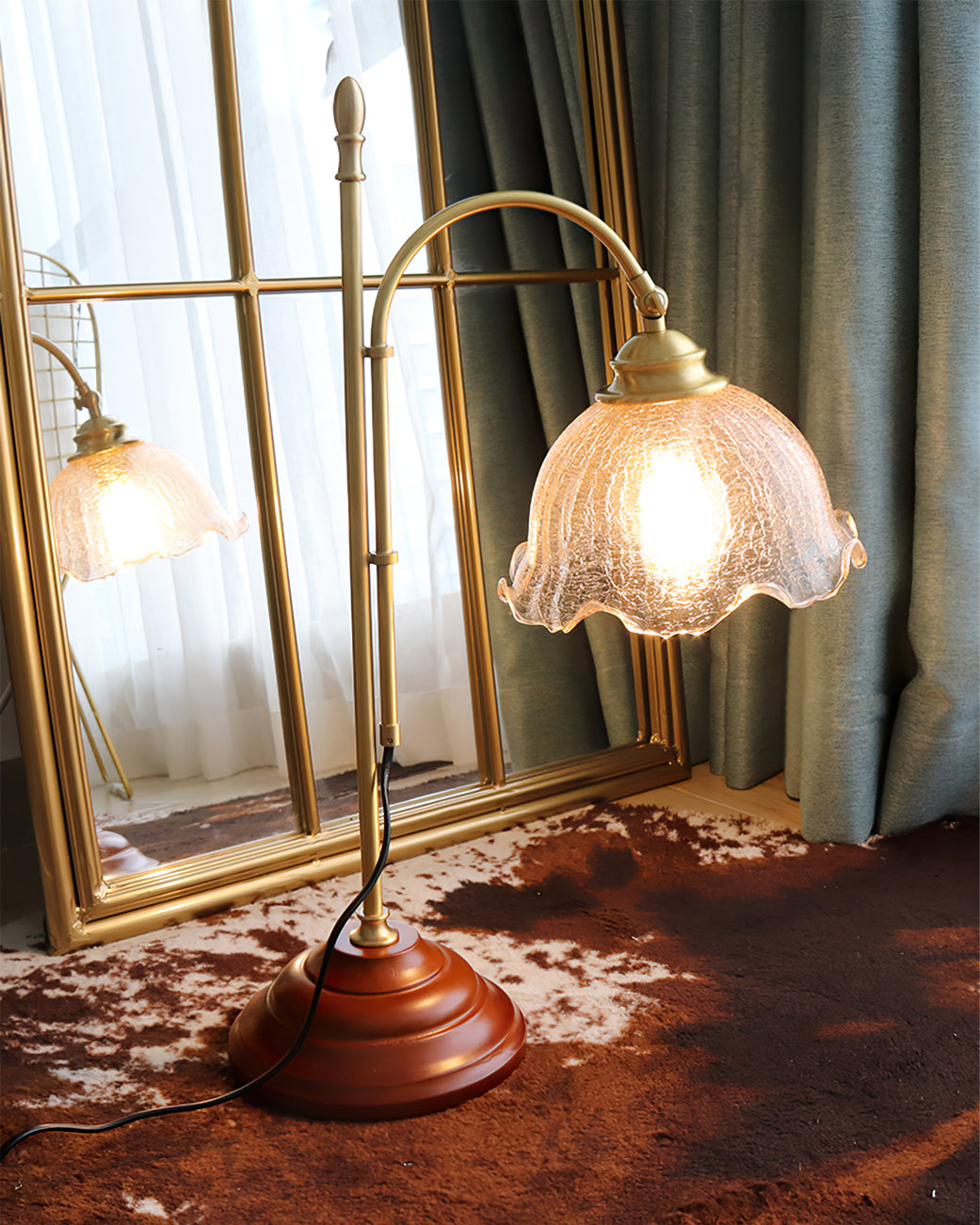 Vintage Textured Table Lamp