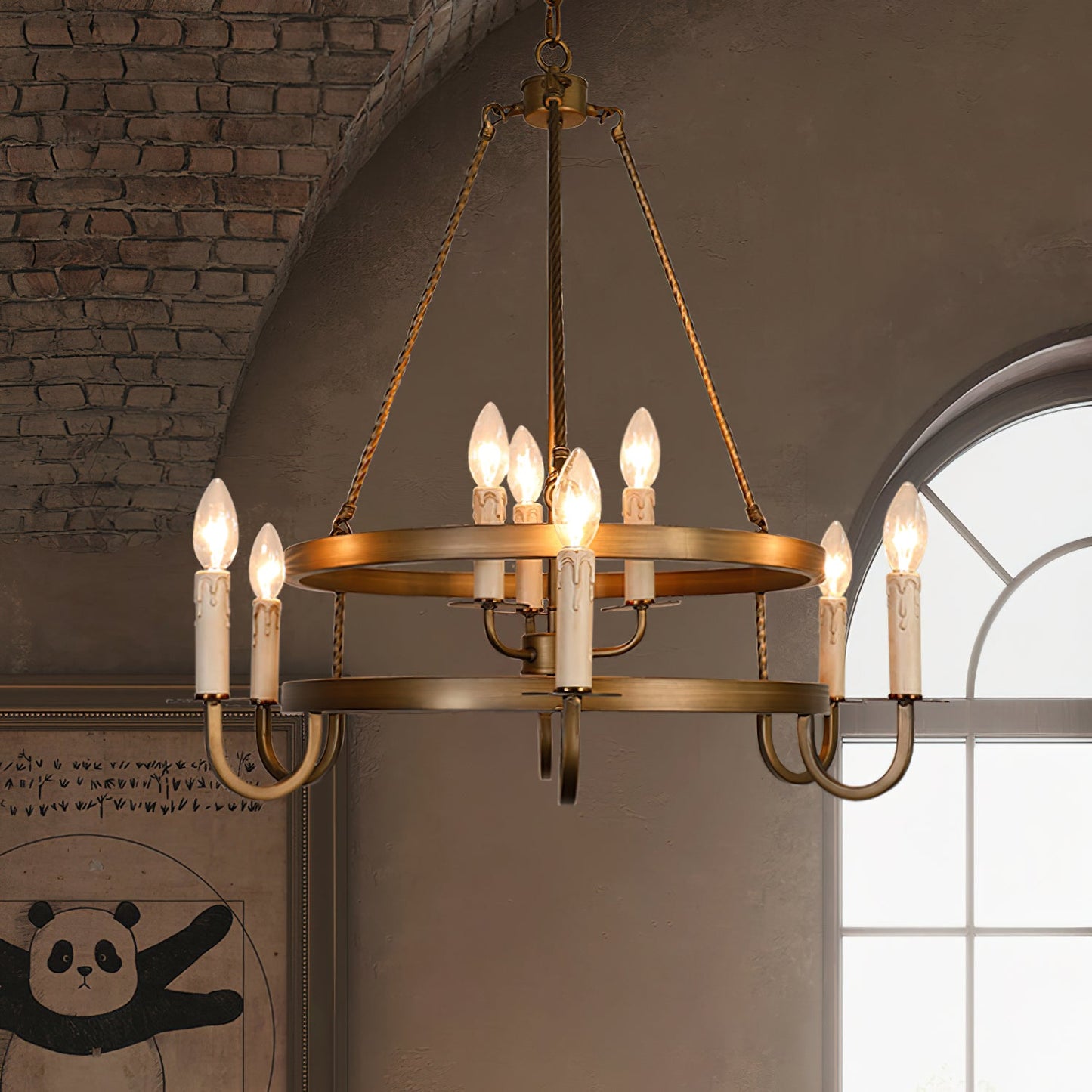 Vintage Voyager Elegant Chandelier