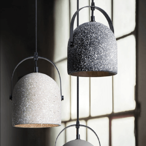 Visby Concrete Pendant Light Fixture